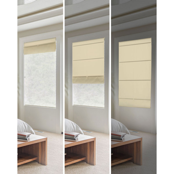 Latitude Run® Cordless Roman Shade & Reviews Wayfair